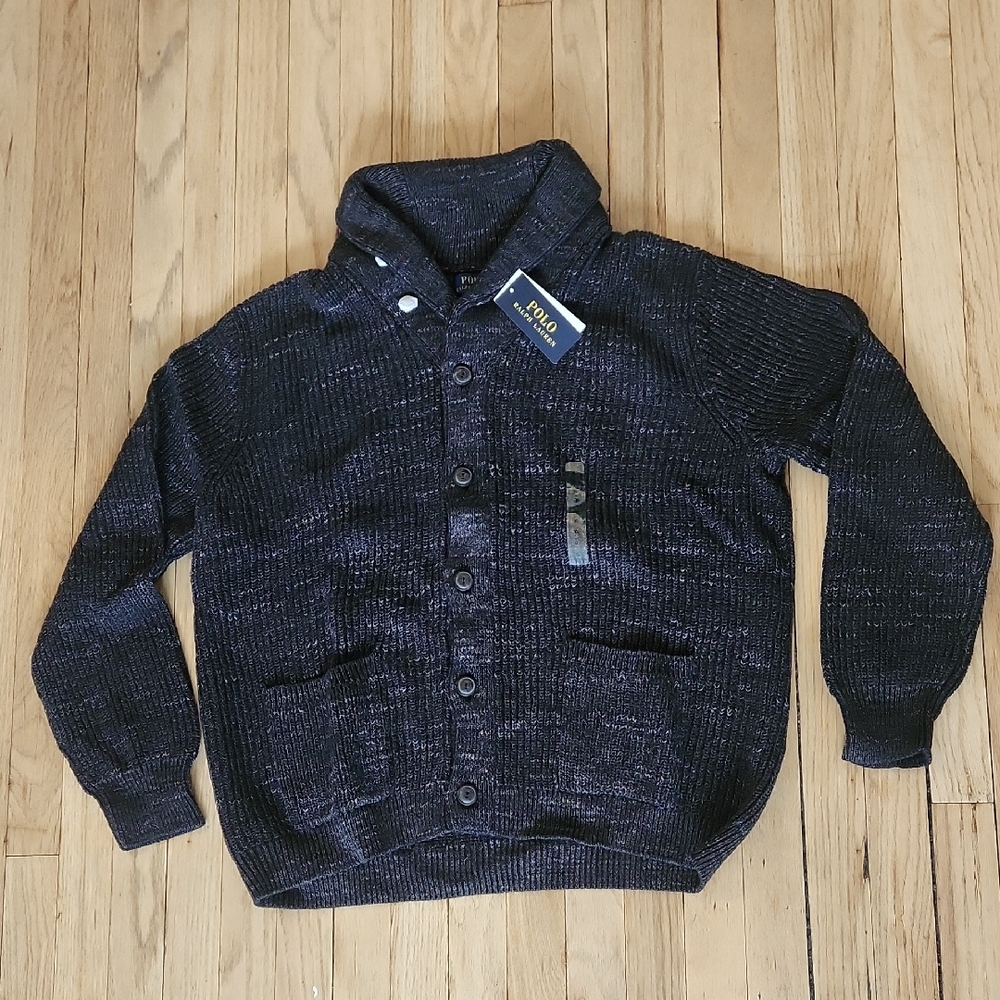 Polo Knit Cardigan